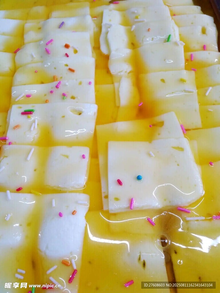 蜜汁奶豆腐
