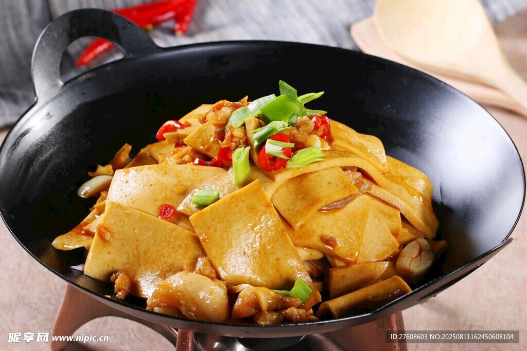 美味干锅千叶豆腐