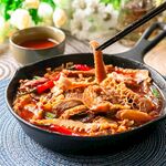 香辣牛杂锅