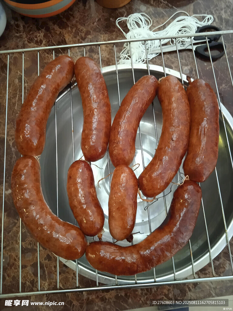 自制肉肠