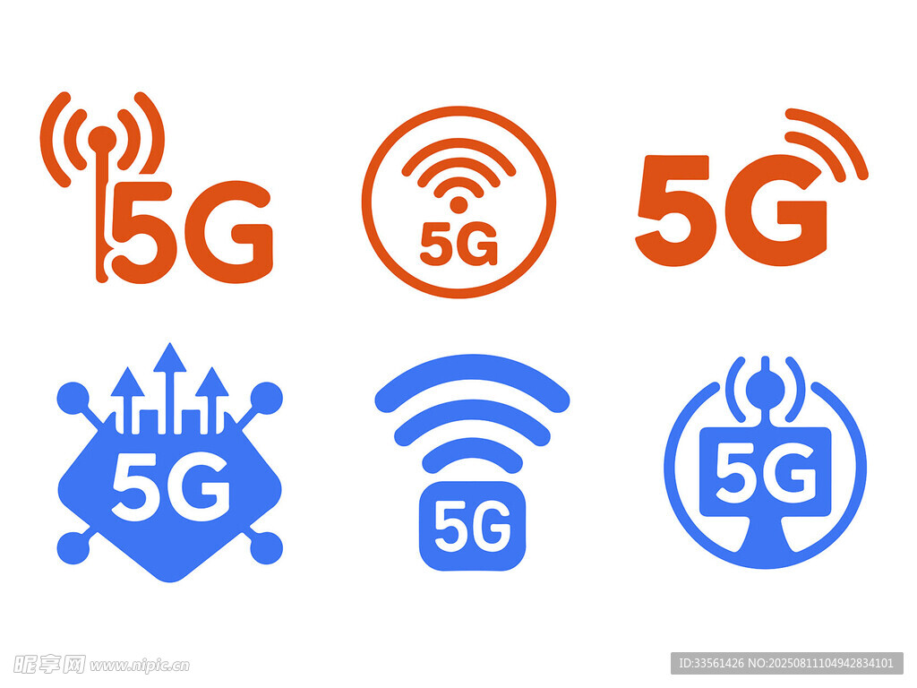 5G网络图标