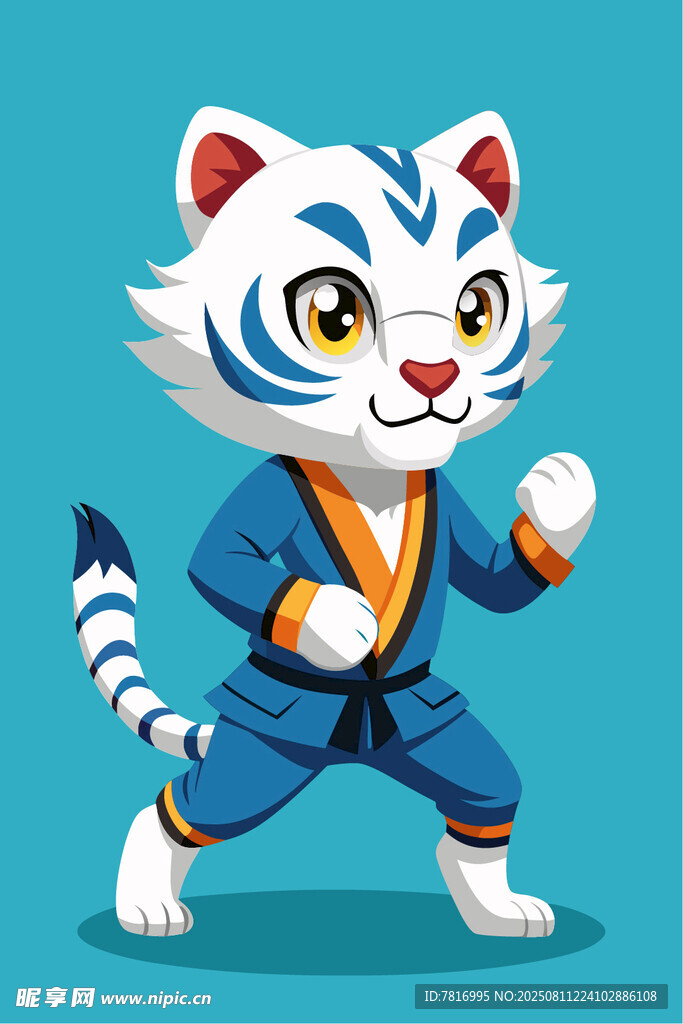 功夫小猫武术造型