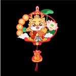 龙贴纸