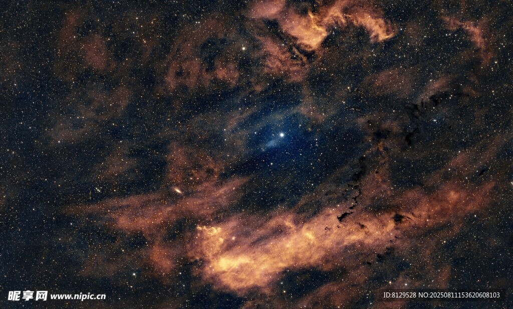 深邃宇宙星云奇观