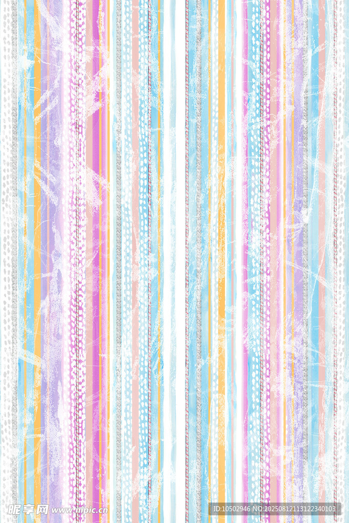 梦幻彩色条纹背景图案