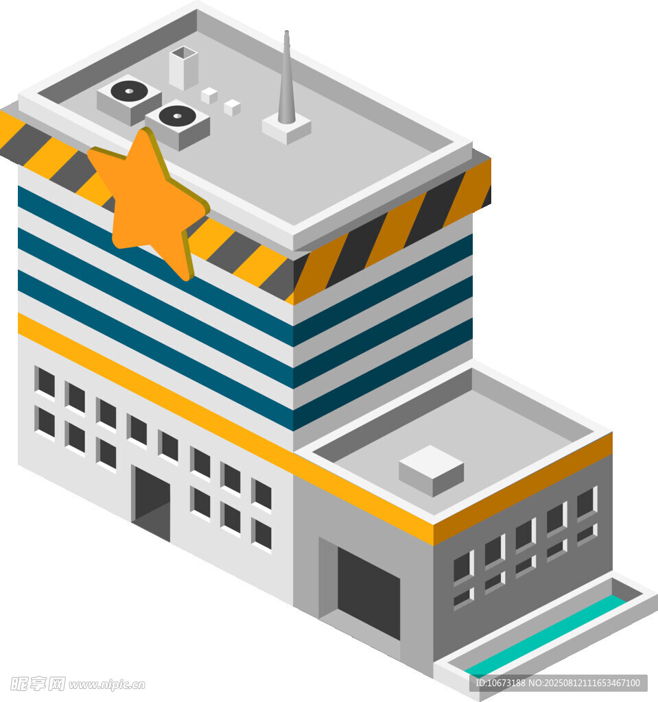 现代化工业建筑