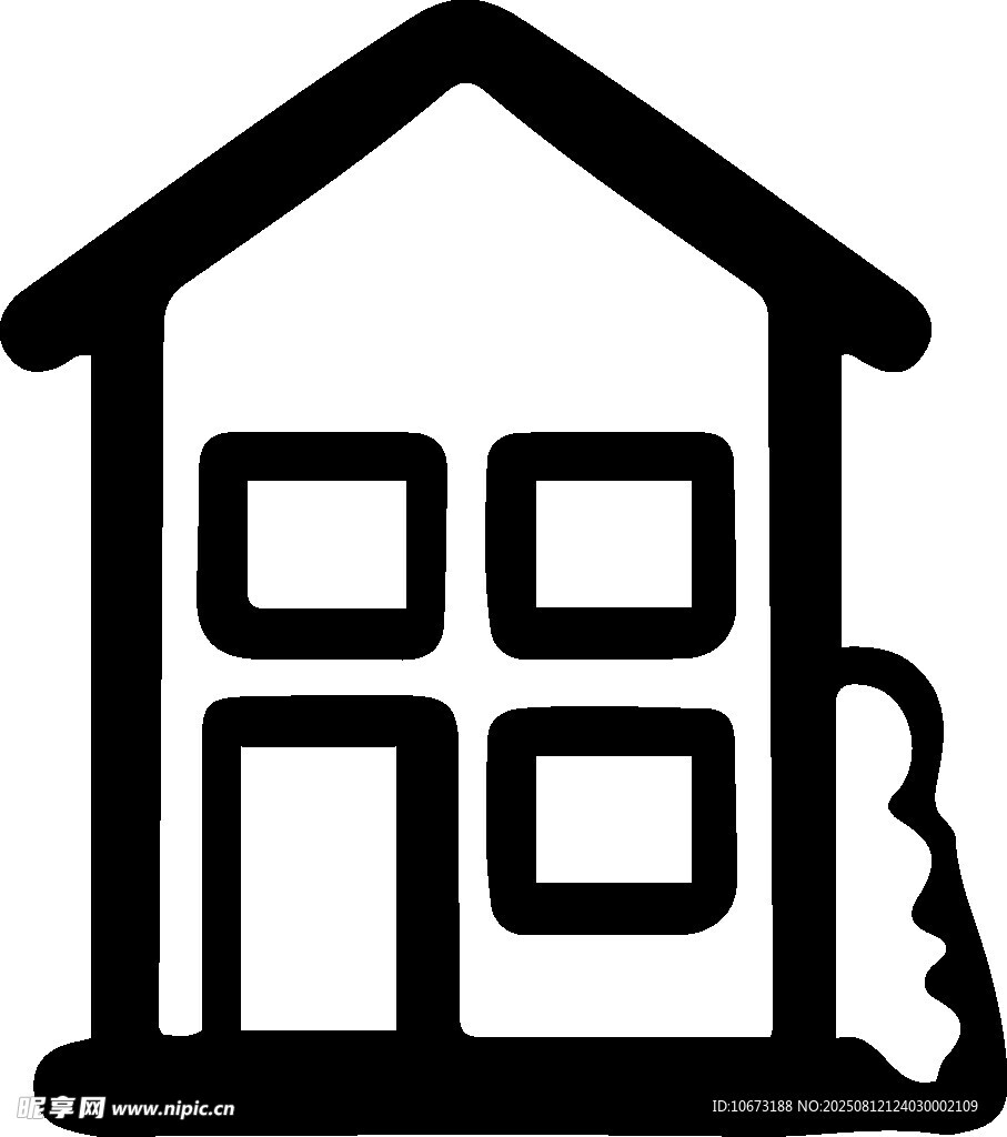 简约房屋图标