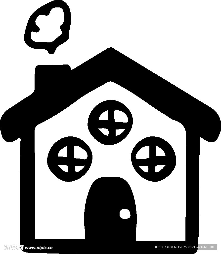 简约房屋图标