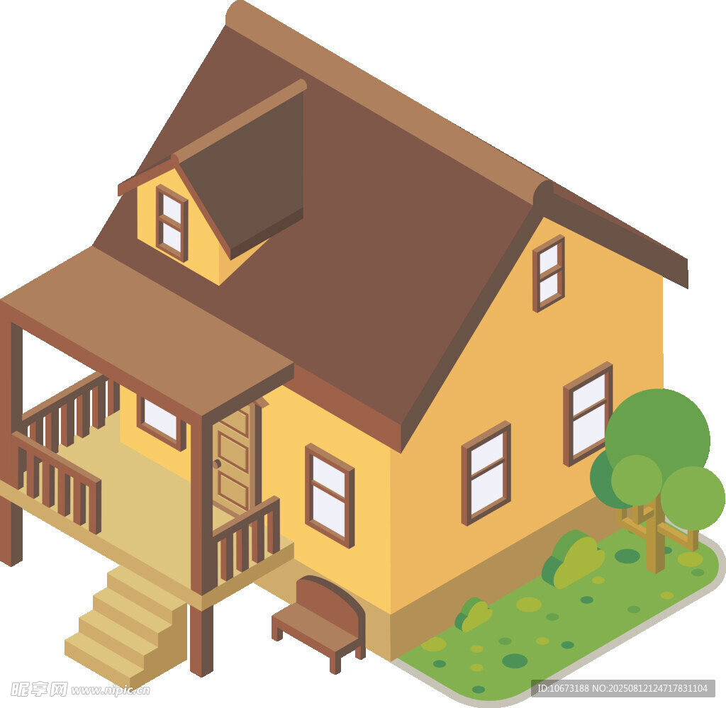 温馨小屋外观设计图