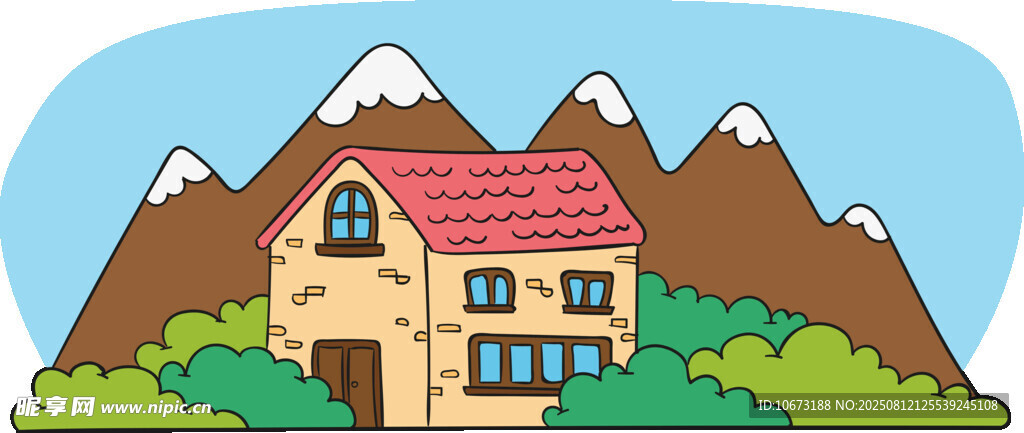山间小屋