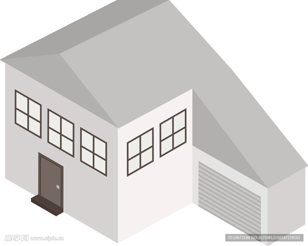 简约现代风单层住宅建筑