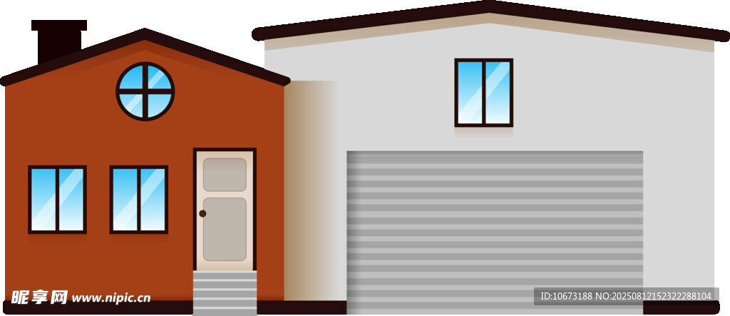 现代风格独栋住宅外观