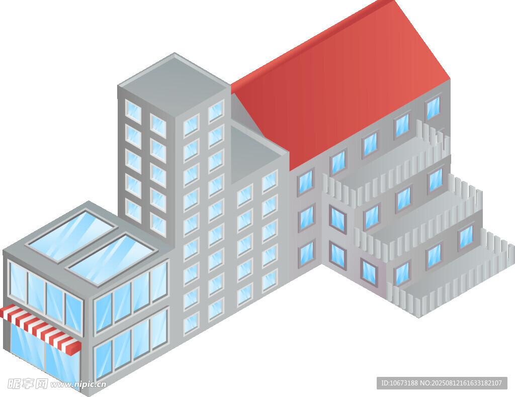 现代风格商业建筑