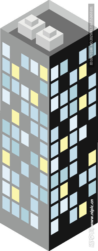 现代风格城市高楼建筑