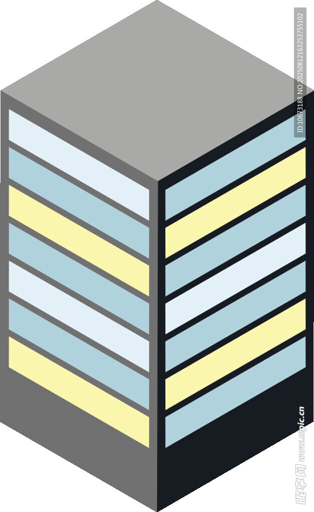 多层立体建筑模型
