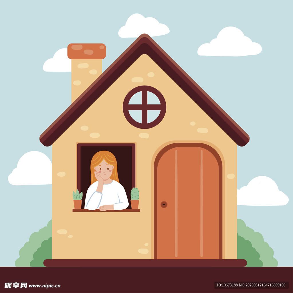 窗边女孩的温馨小屋