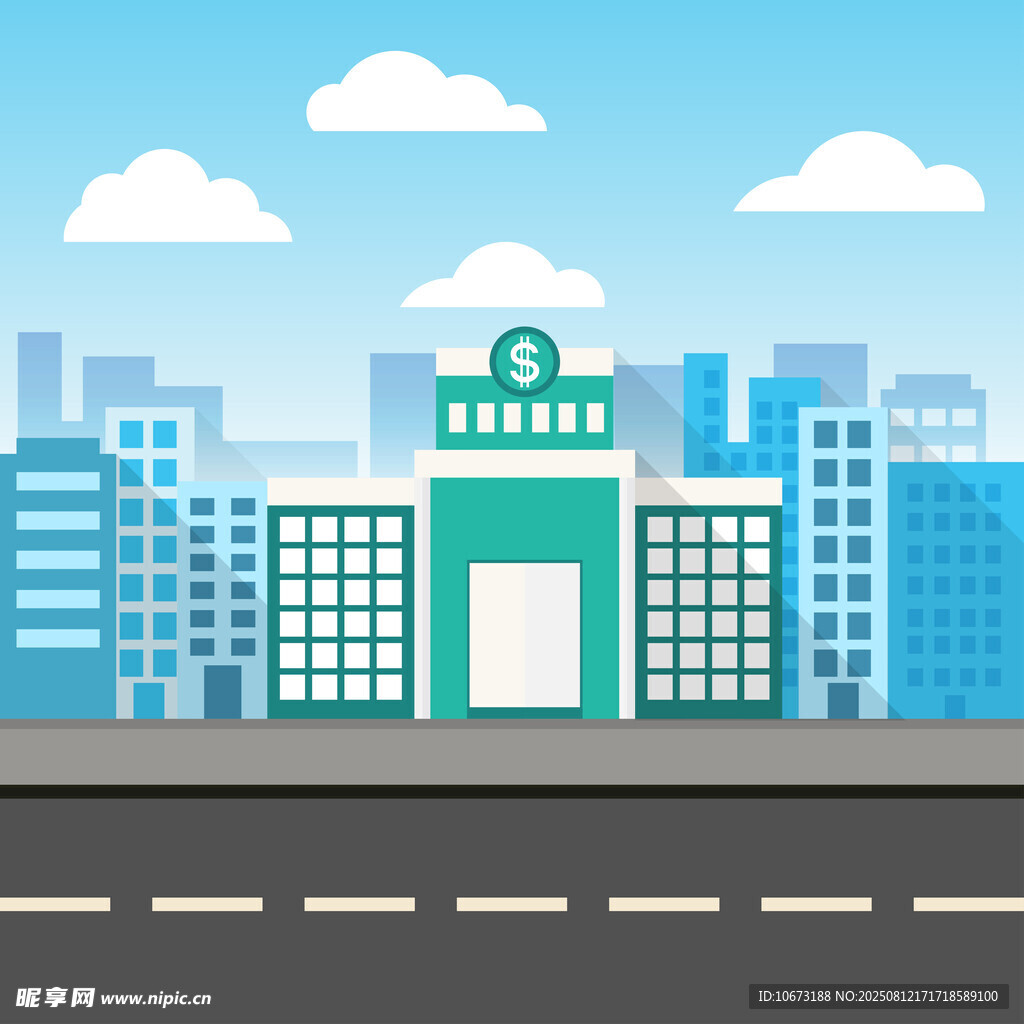 城市中的现代医院建筑