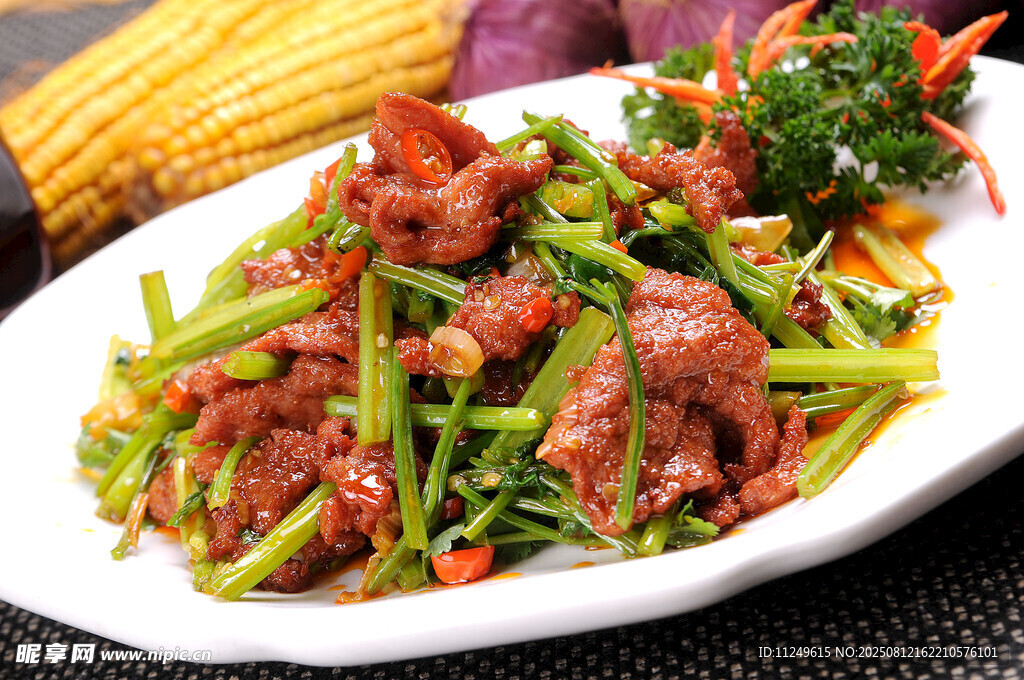 小炒黄牛肉