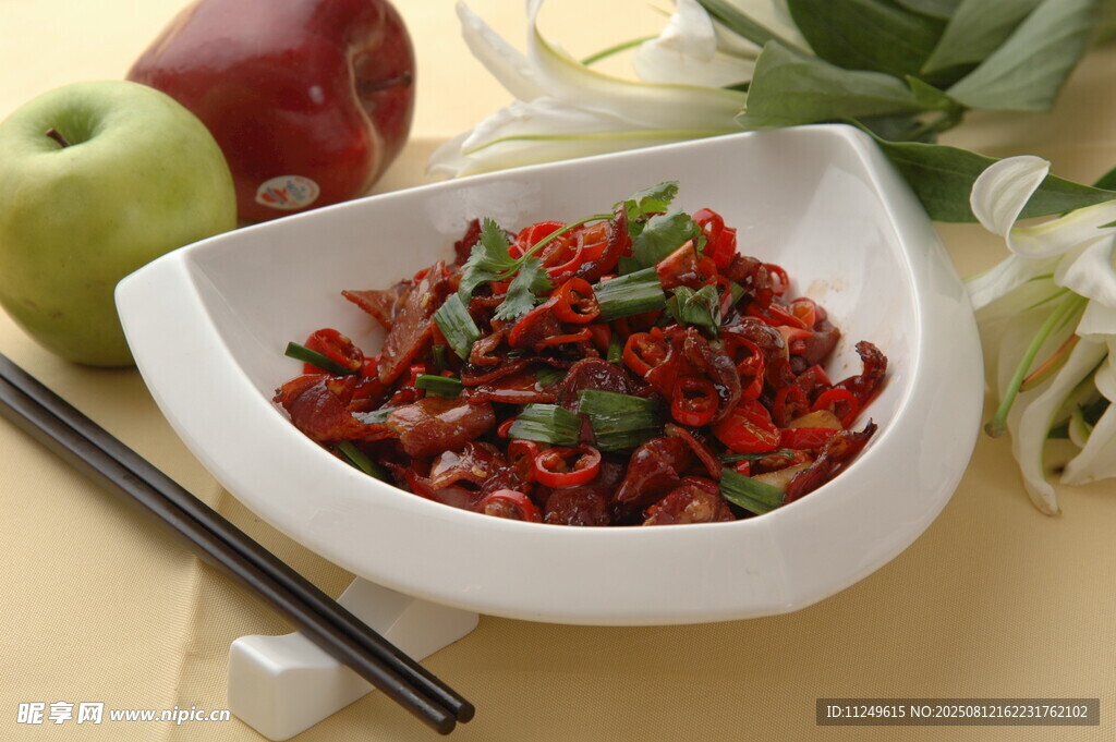 小炒腊牛舌