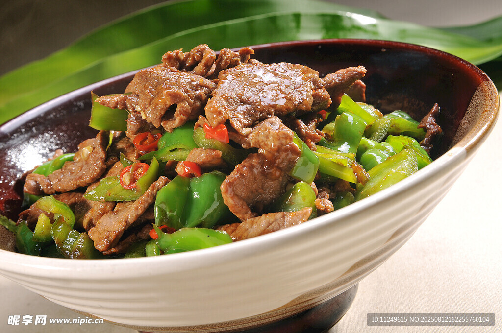 小炒黄牛肉