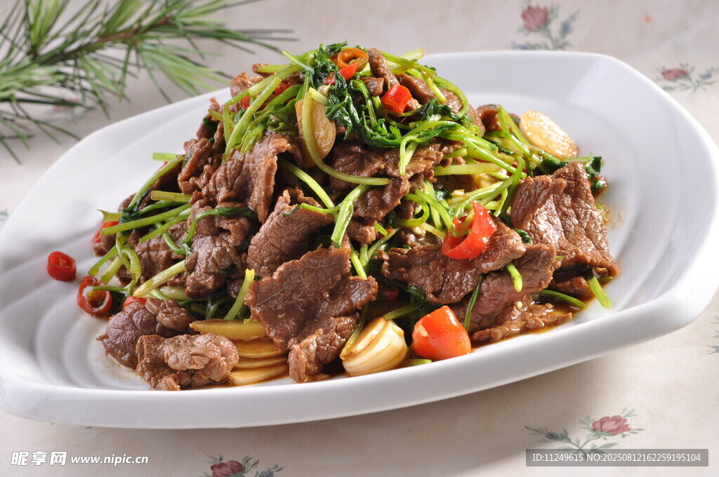 小炒黄牛肉