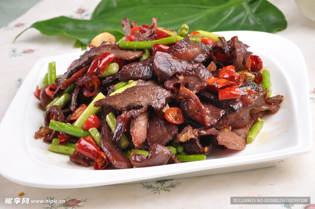 小炒腊牛肉