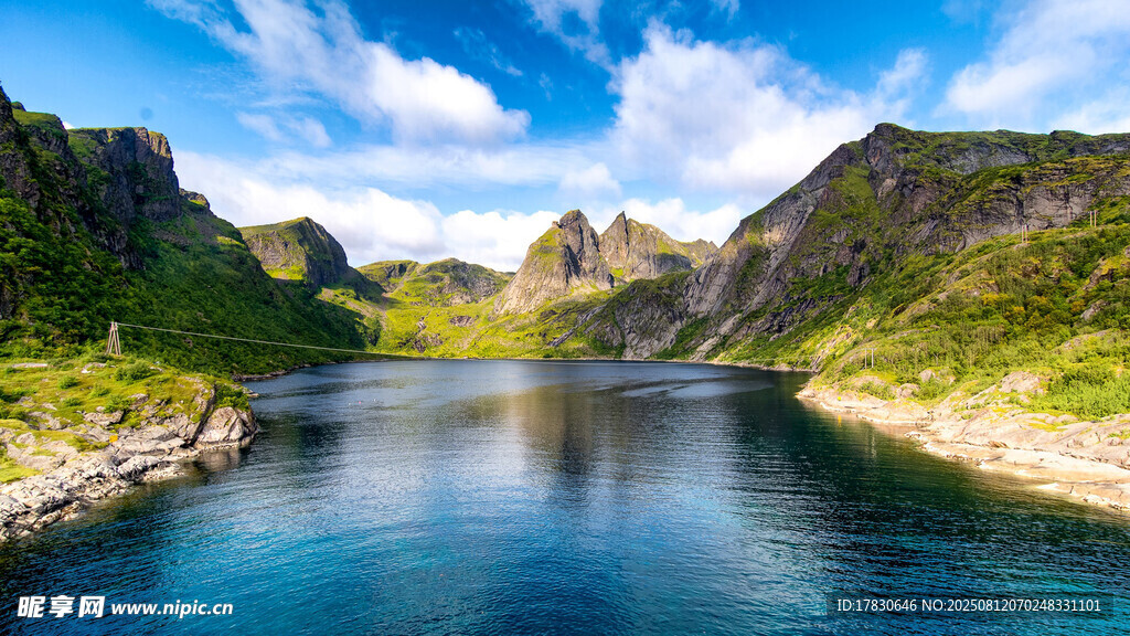壮丽峡湾风光美景