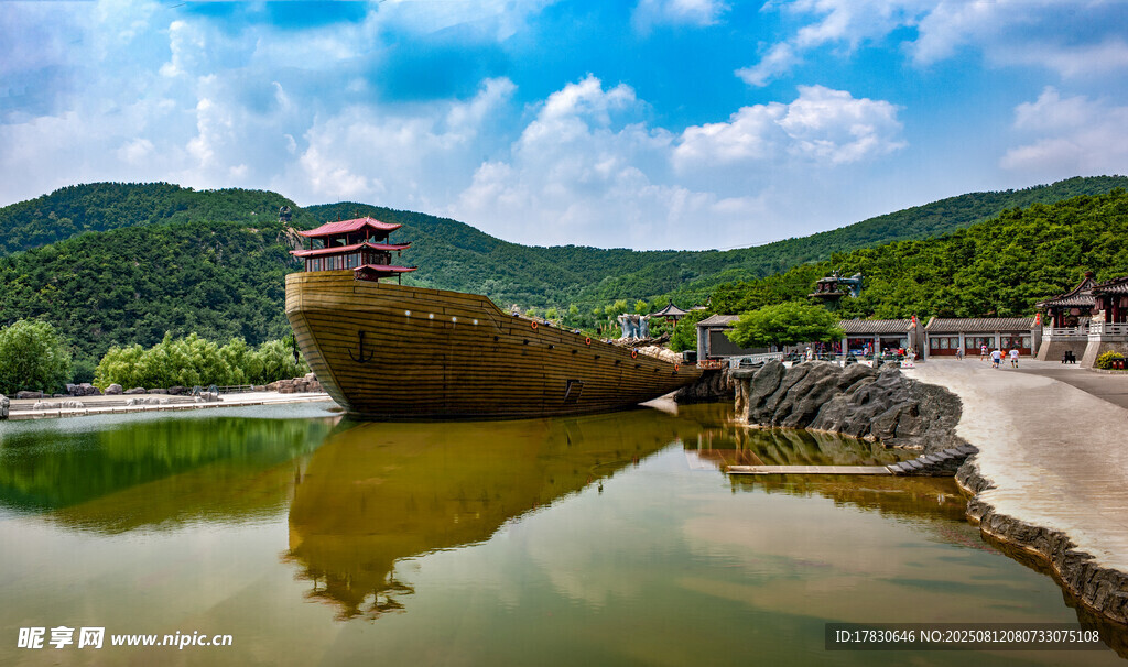 山东威海华夏城旅游景观