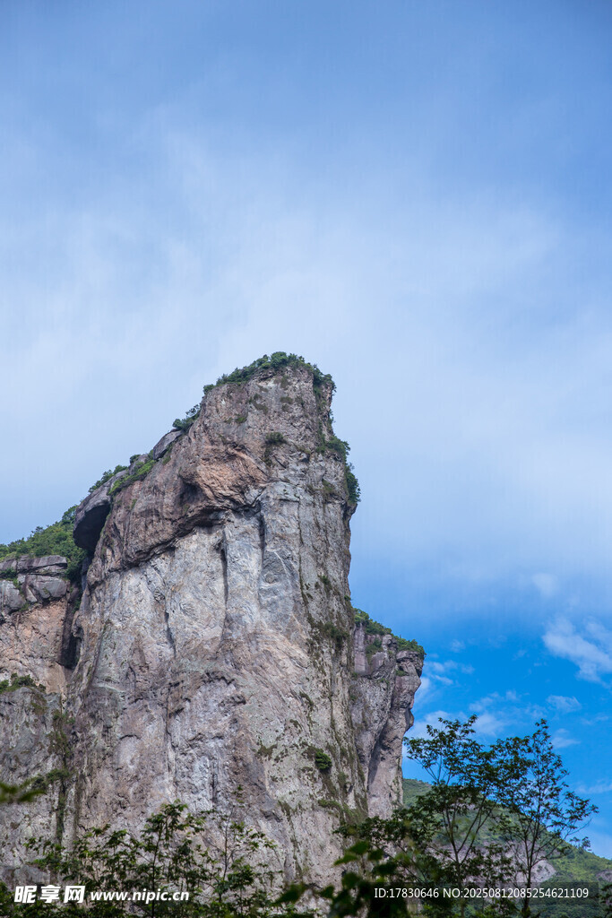 清新景区大气山脉山峰风景
