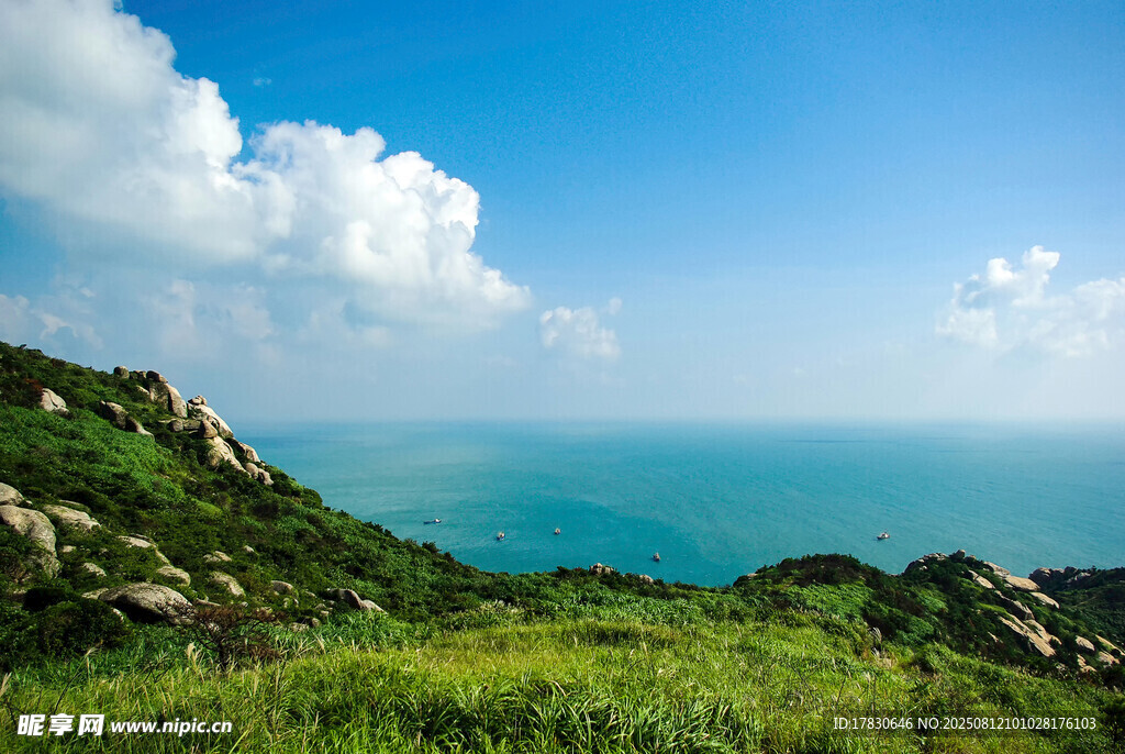 浙江舟山东极岛海岛自然风光