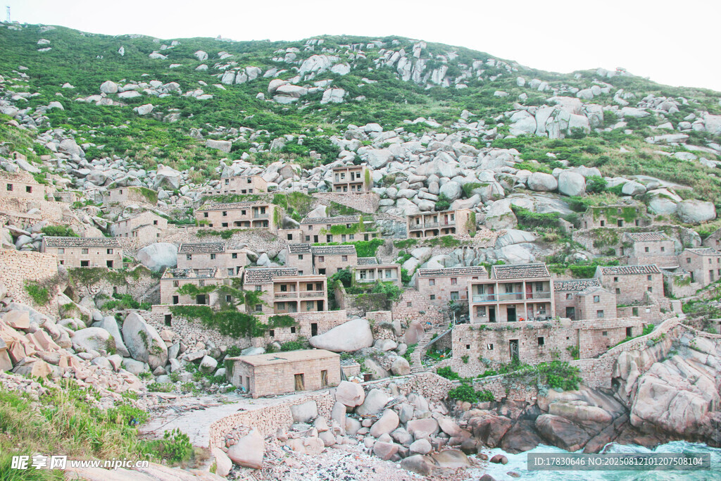舟山东极岛东福山废弃渔村