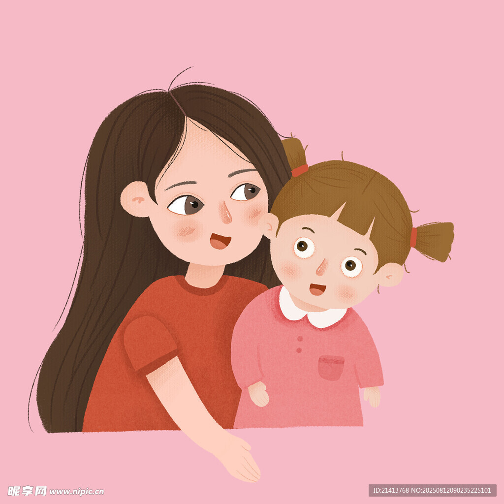 母女温馨时刻