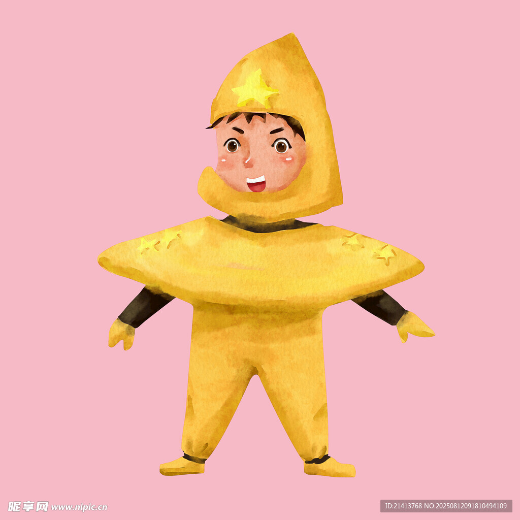 可爱香蕉人偶造型服饰