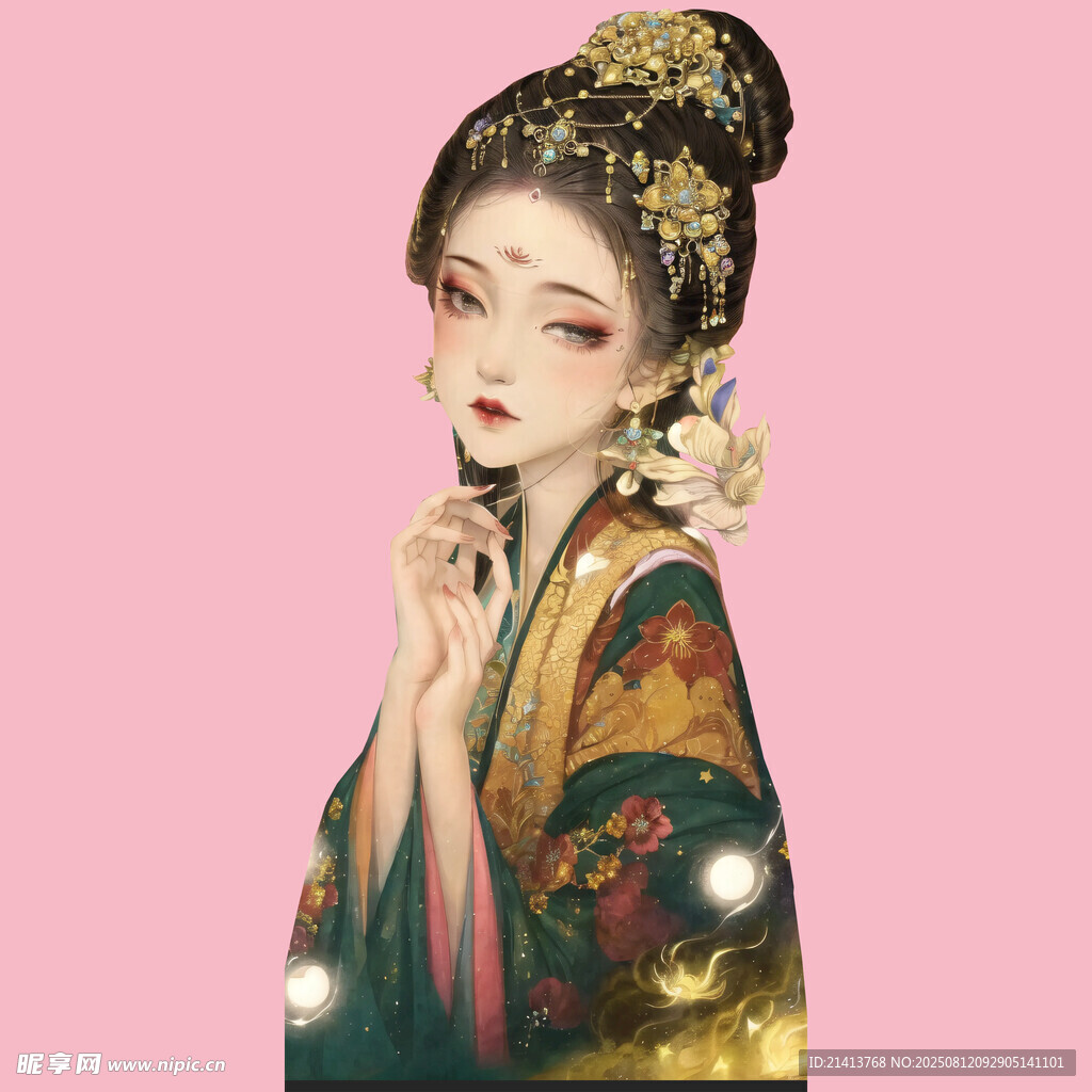 古风佳人 典雅华服展风情