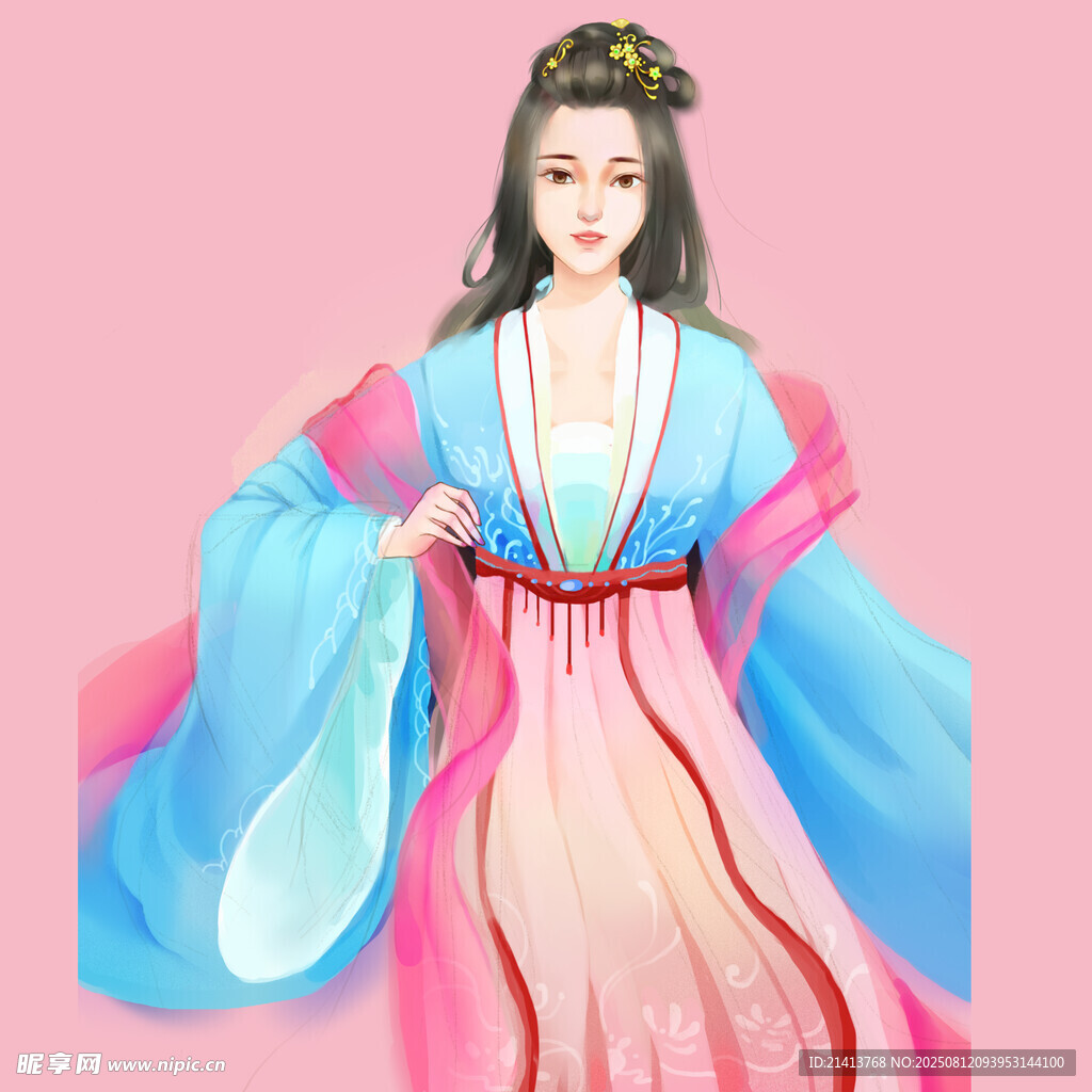 古风佳人 飘逸华服展风姿