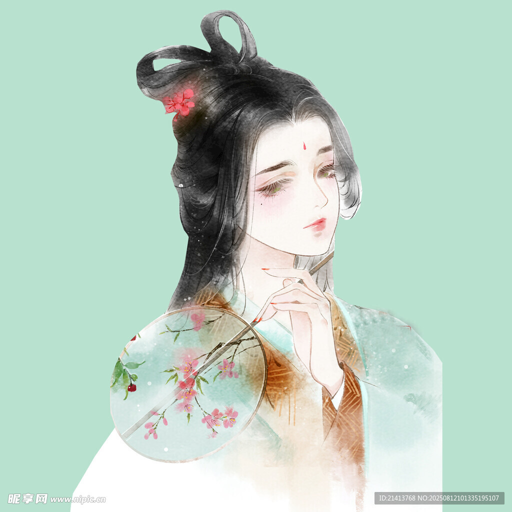 古风美人 温婉典雅的东方韵致