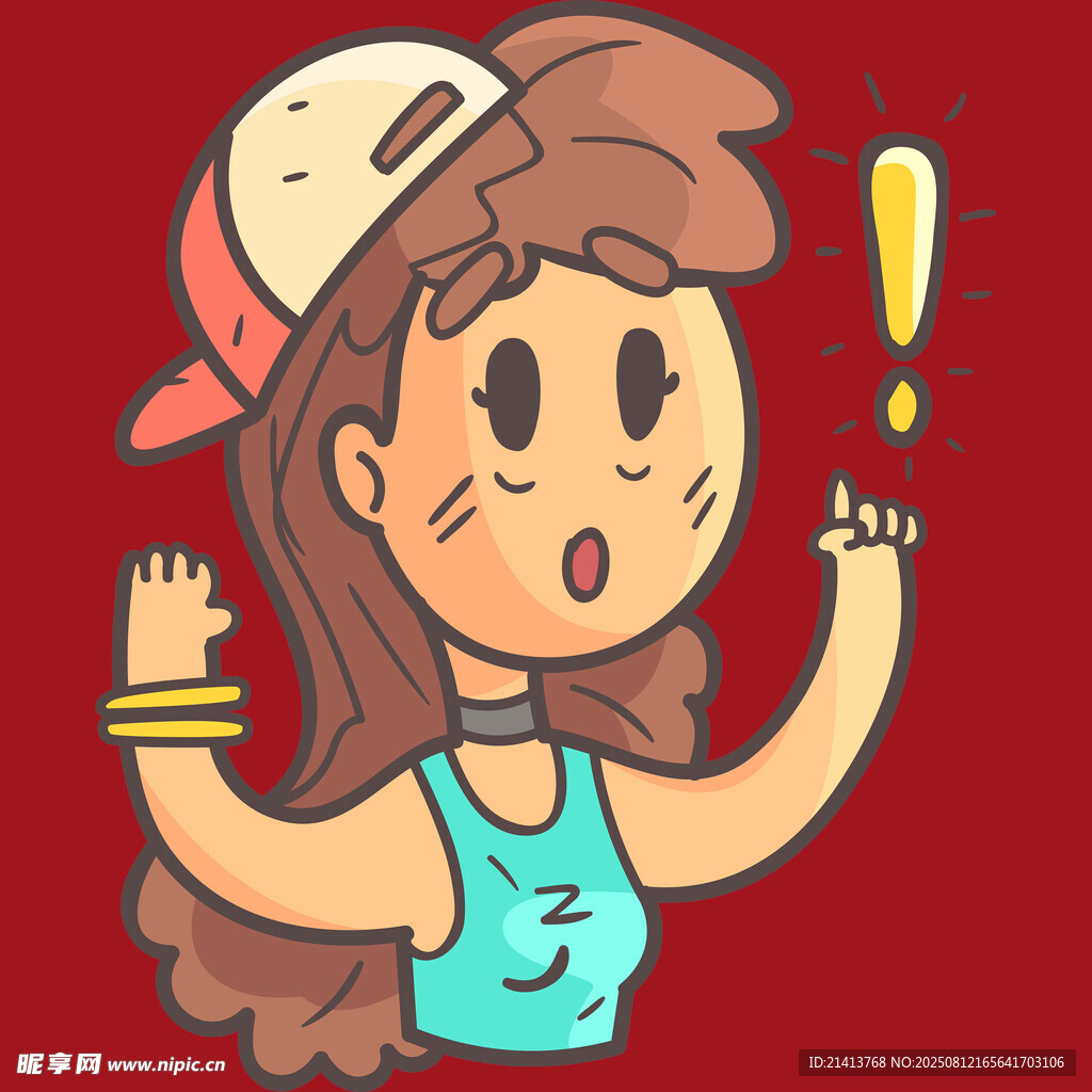 活力少女的惊喜瞬间