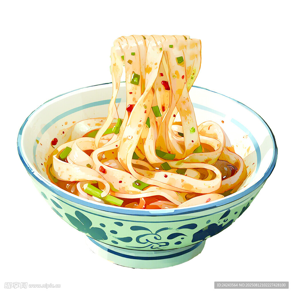 美味手工面条  诱人色泽