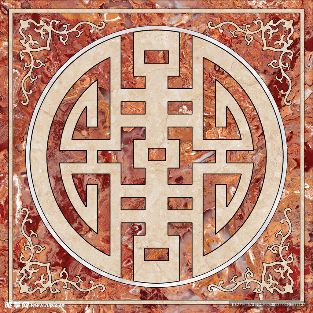 福字地砖