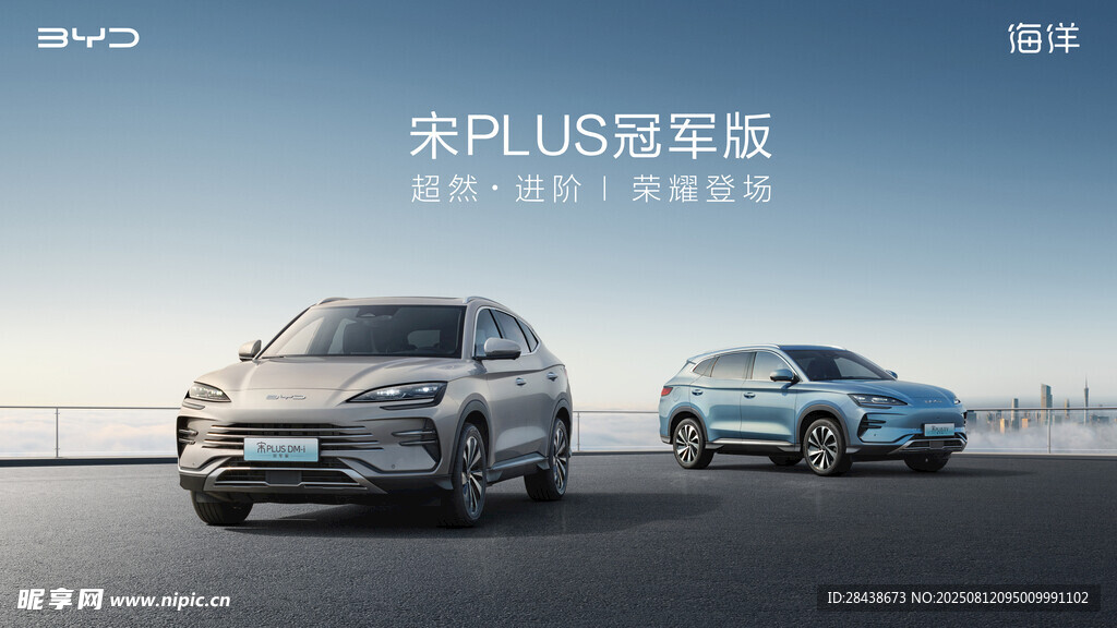 宋PLUS冠军版双车展示