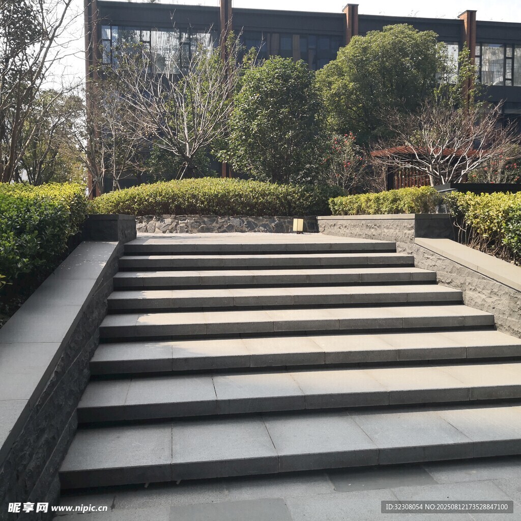 户外石阶景观