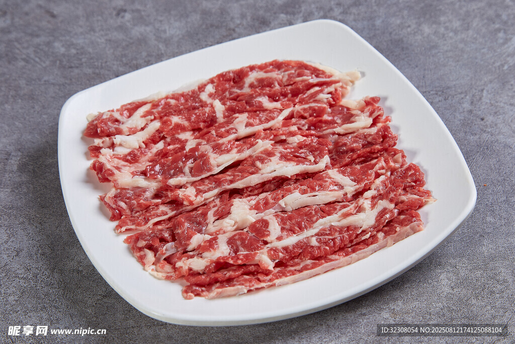 新鲜牛肉片