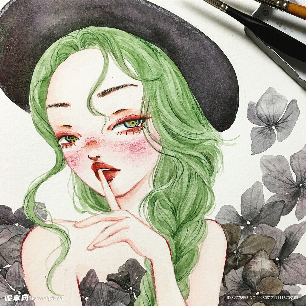 水彩画