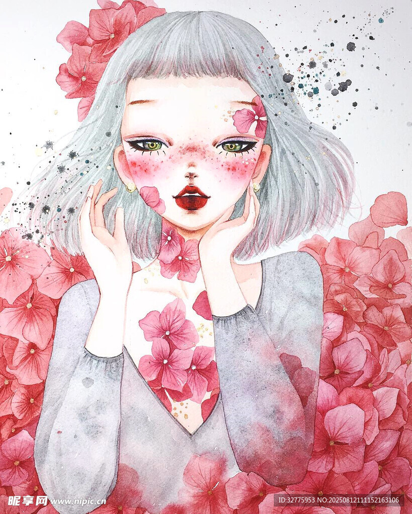 水彩画