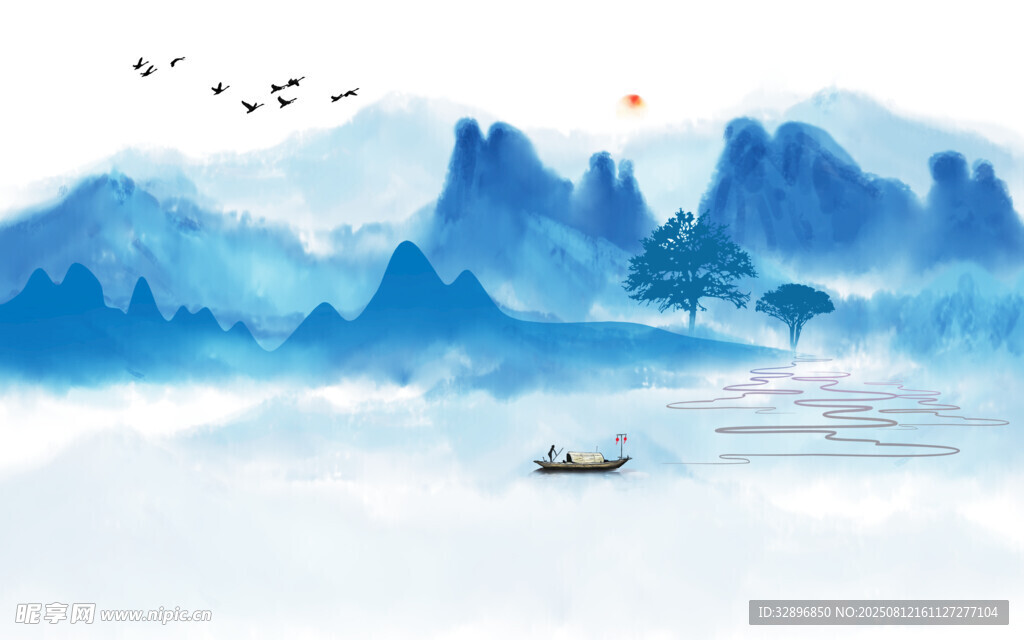 水墨山水