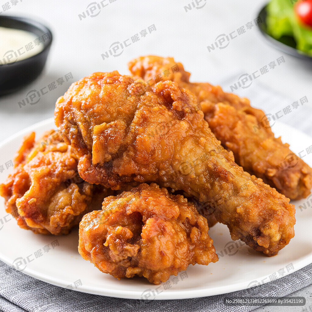 炸鸡架图片餐饮商用图片