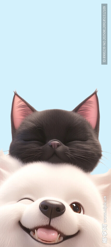 可爱猫咪狗狗屏保