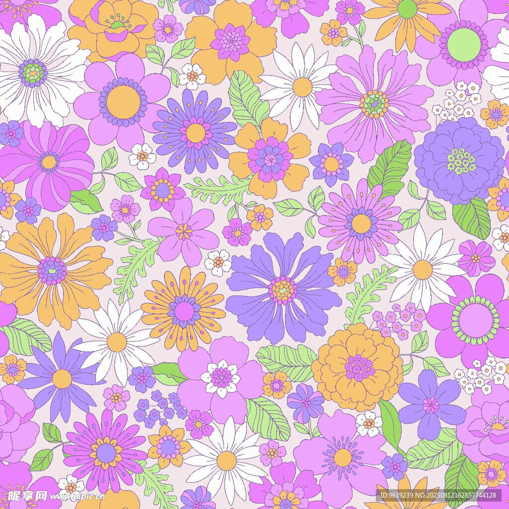 花卉碎花