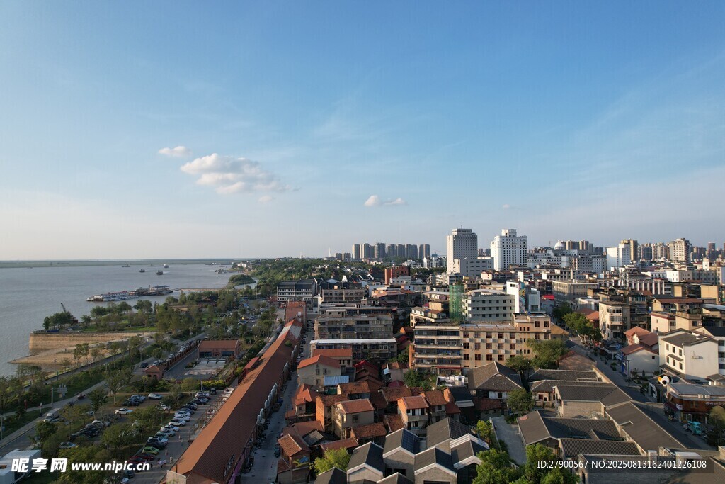 洞庭湖风景航拍