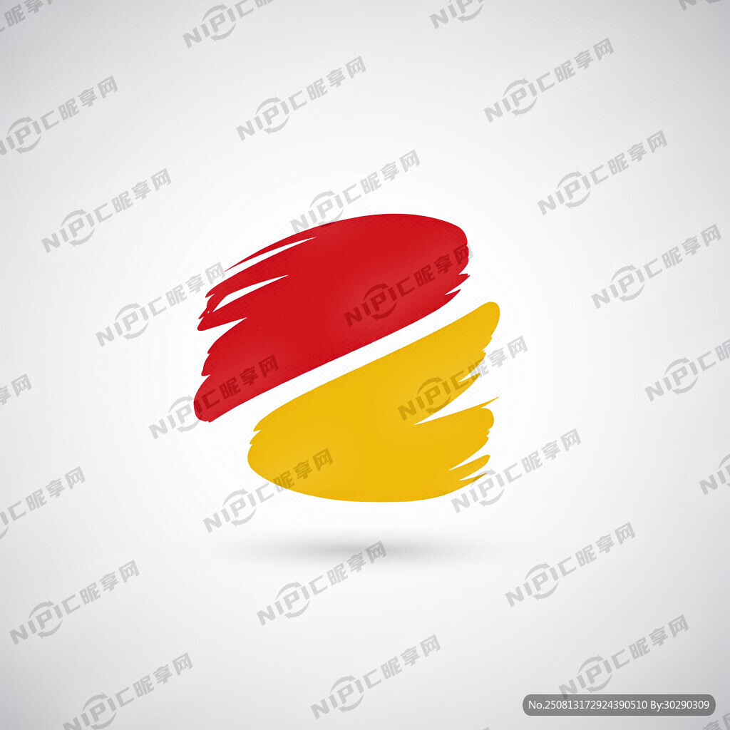 表现看世界的抽象绘画商标